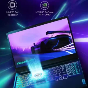 لپتاپ نو آکبند Lenovo IdeaPad Gaming3 i5-11320H | 8G | 512G | 4G RTX-2050 | FHD