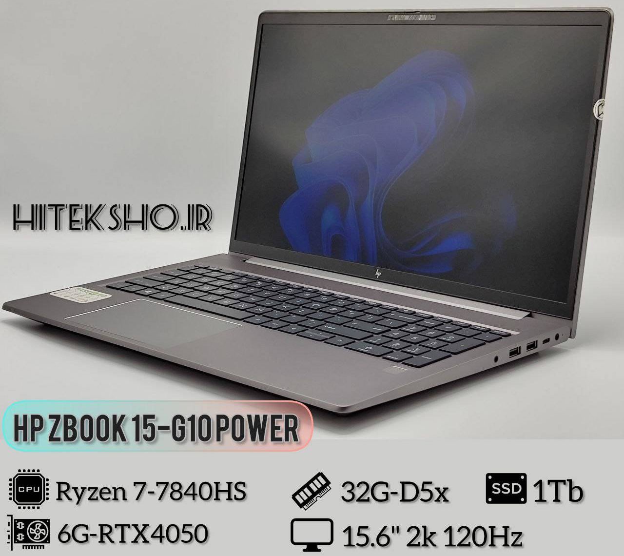 لپتاپ ورک استیشن نو جعبه باز HP Zbook Power 15-G10A