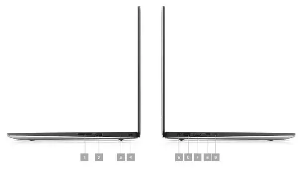 طراحی و پورت های لپ تاپ Dell Precision 5530 4K