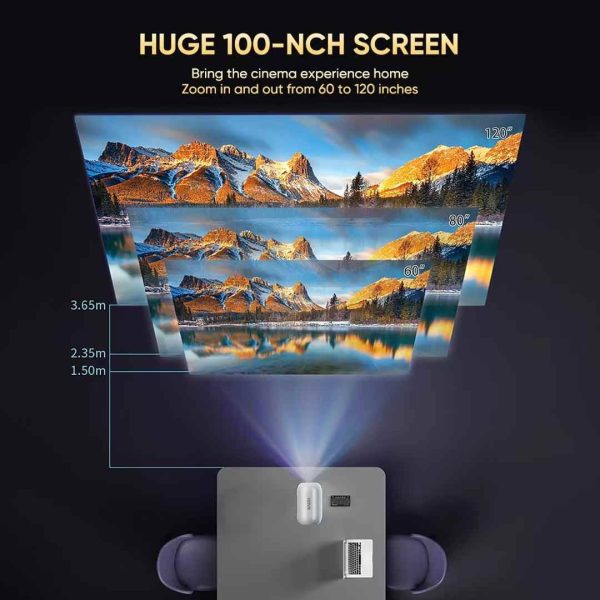 ویدئو پروژکتور VIDVIE Intelligent Projector - Image 2