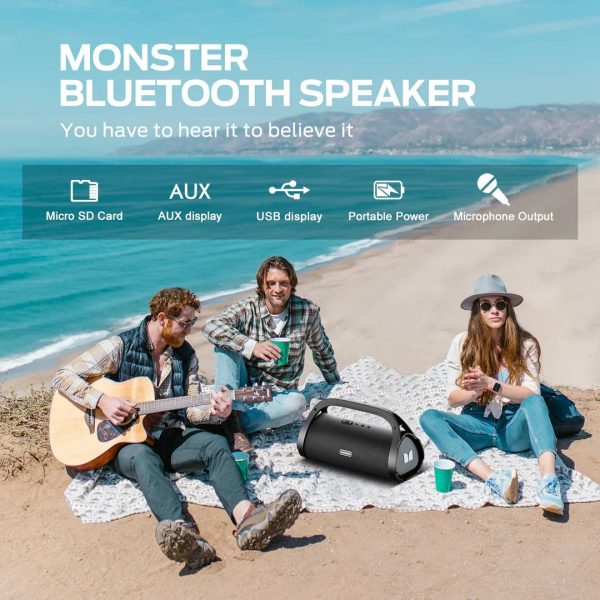 اسپیکر بلوتوث MONSTER Adventurer Max - Image 7
