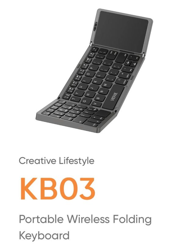 کیبورد  Bluetooth تاشو VIDVIE KB3