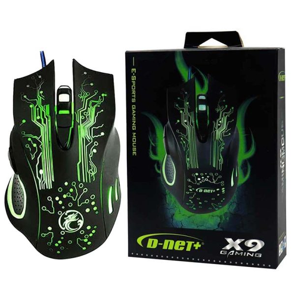ماوس گیمینگ D-net X9 - Image 4